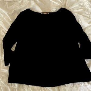 Women’s Loft blouse size medium black